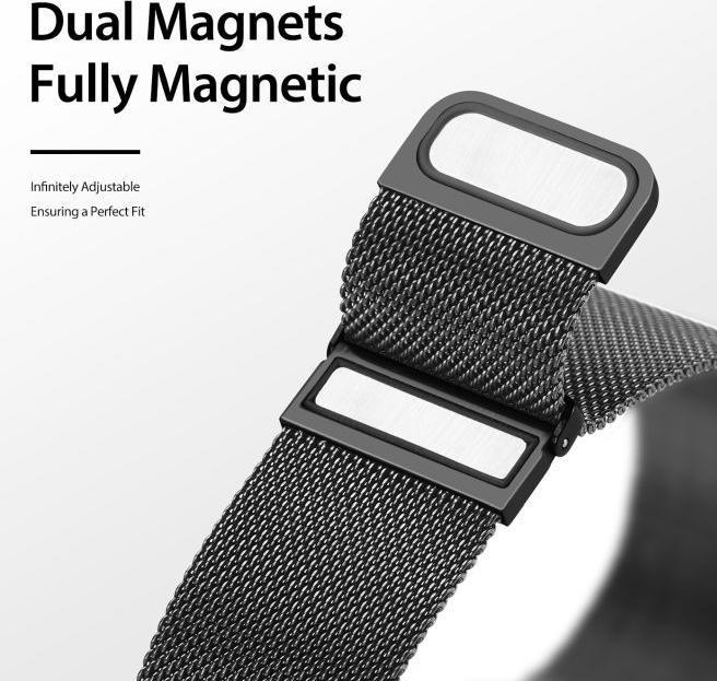 Immagine prodotto Dux Ducis Serie Milanese (41 mm, 42 mm, 20 mm, Acciaio inossidabile, Galaxy Watch, Galaxy Watch Active, Galaxy Watch Active 2, Gear S2, Galaxy Watch 3, Gear Sport)