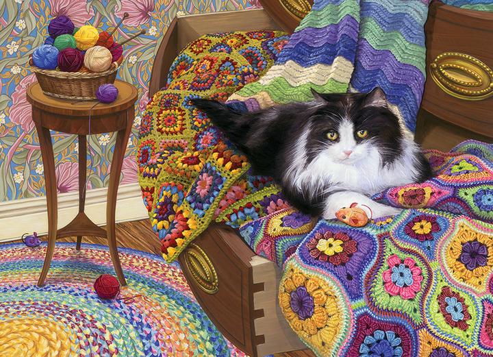 Immagine prodotto Cobble Hill Comfy Cat (1000 pezzi) (1000 pezzi)