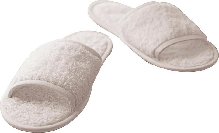 Actual product image Towel City Unisex Adult Classic Terrycloth Slippers (45.5)