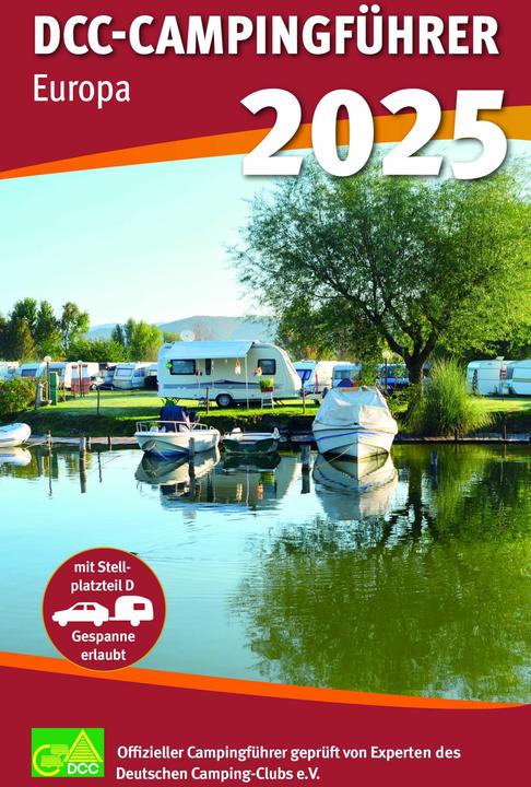 Produktbild DCC-Campingführer Europa2025 (Deutsch, Deutscher Camping-Club e.V., 2024)