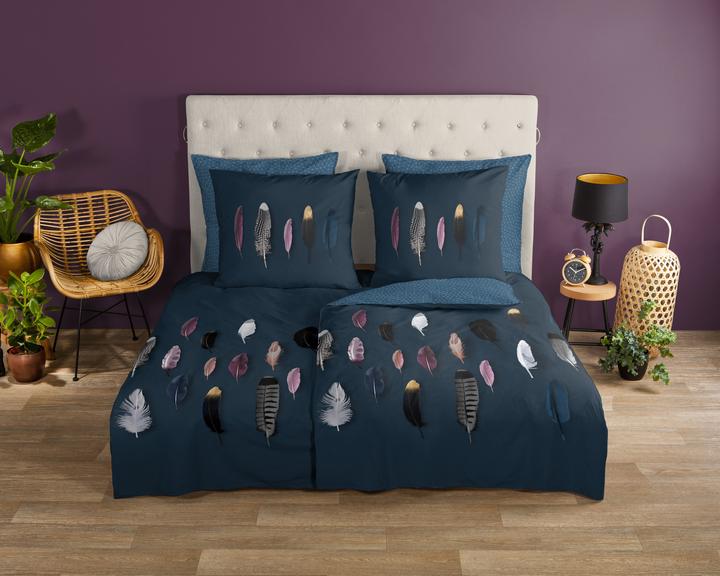 Actual product image Good Morning Feathers (Bedding set, 200 x 200 cm, 80 x 80 cm)