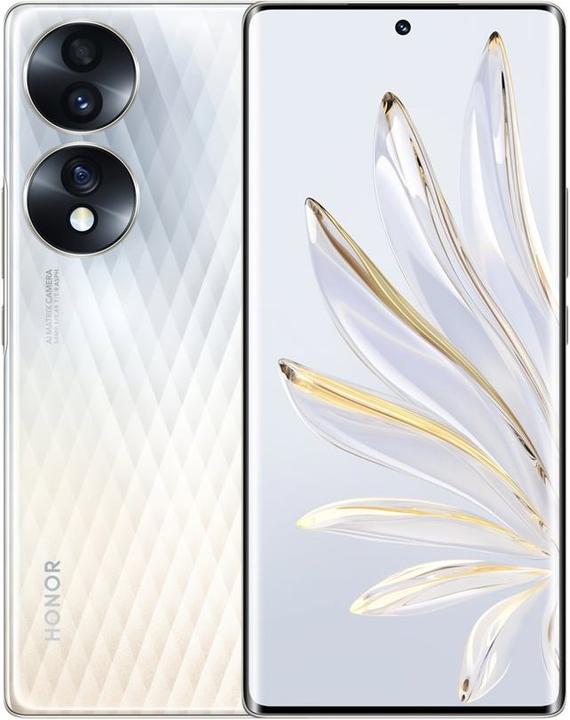 Honor 70 (256 GB, Silver, 6.67", Dual SIM, 54 Mpx, 5G)