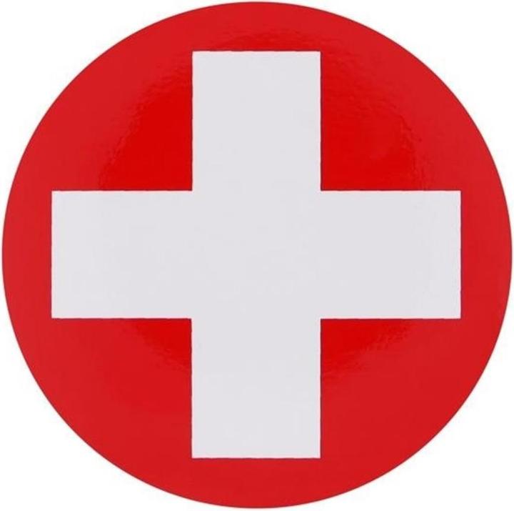 Produktbild OEM Aufkleber Schweizerkreuz 90 mm
