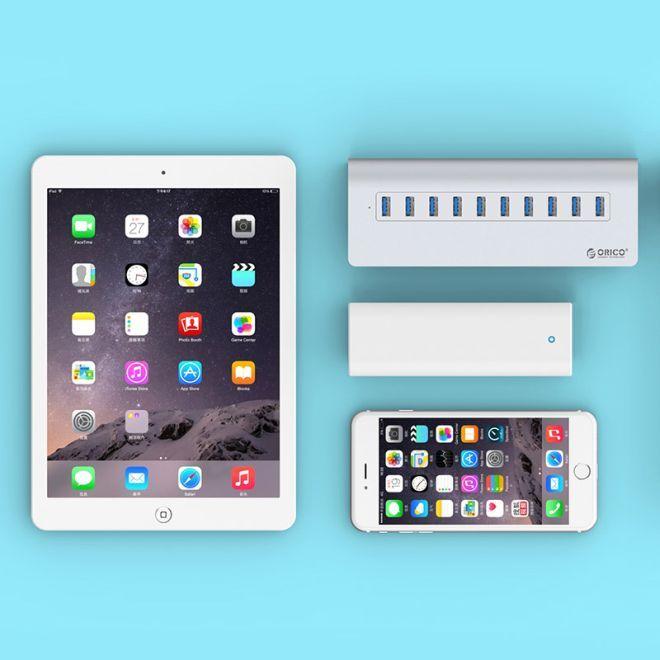 Image du produit Orico 10 Port USB 3.0 Hub (USB-C, 10 ports)