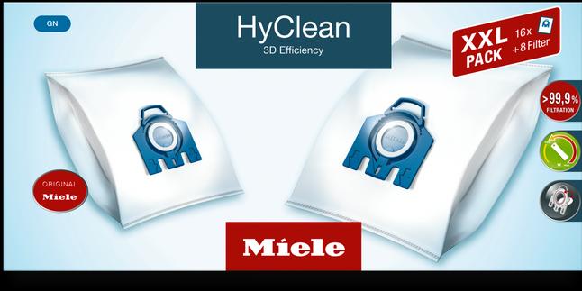 Produktbild Miele XXL-Pack HyClean 3D Efficiency GN (16 x)