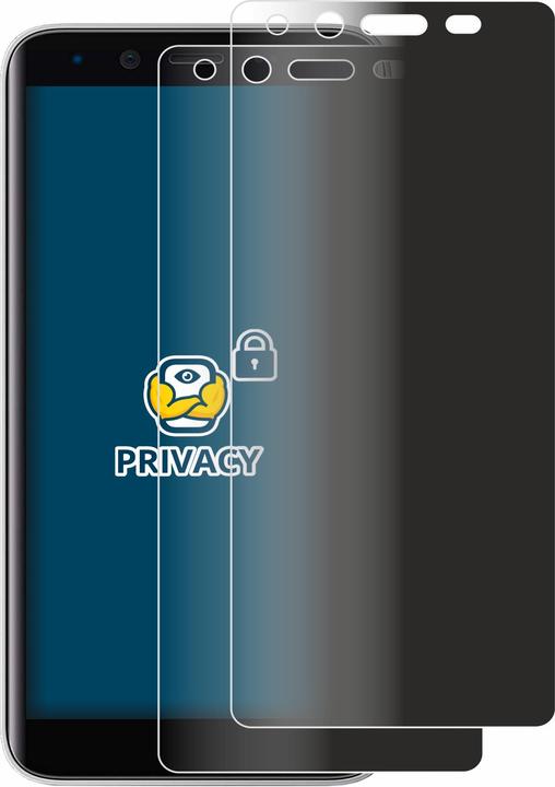 Produktbild BROTECT Sichtschutzfolie Anti-Spy Privacy Folie Blaulicht-Schutz (2 Stück, Emporia Smart 3 Mini)