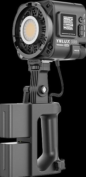 Actual product image Yongnuo YN LUX100RGB Kit LED Monolight