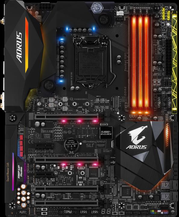 Produktbild Gigabyte AORUS Z270X-Gaming 8 (LGA 1151, Intel Z270, ATX)