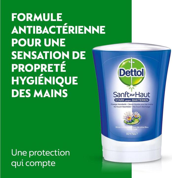 Produktbild Dettol No Touch (Flüssigseife, Handseife Nachfüllpackung, 250 ml)