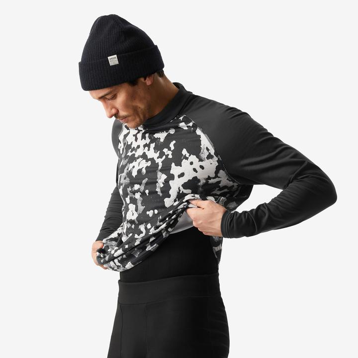 Produktbild Wedze Skiunterwäsche Funktionsshirt Herren weiter Schnitt - BL500 beige/schwarz (M)