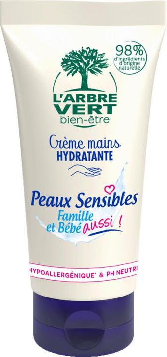 Produktbild L'arbre vert Öko Handcreme Feuchtigkeitsspendend Empfindliche Haut 75ml (75 ml)