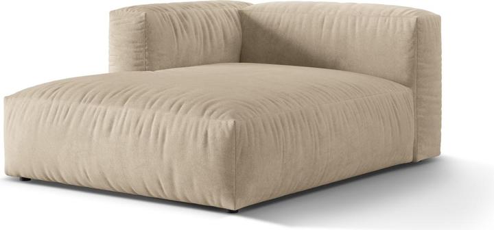 Actual product image Micadoni Modular Chaise Longue Left, "Martina", 1 Seat, 176x123x75 Made in Europe (Chaise longue)