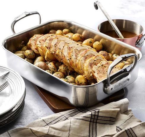 Productafbeelding de Buyer Affinity Bakplaat Roestvrij Staal 35X25 cm (35 cm, Braadpan + kasserol, Aluminium, Roestvrij staal)