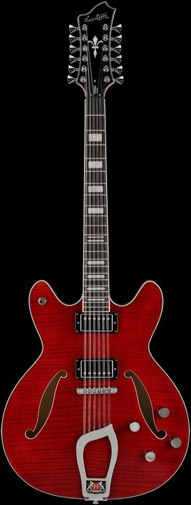Immagine prodotto Hagstrom Chitarra elettrica, Viking DLX, Wild Cherry Trasparente, 12 corde (Chitarra elettrica)