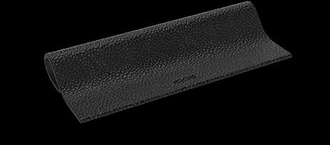 Actual product image IQOS Iluma Prime Leather-like Wrap Obsidian Black