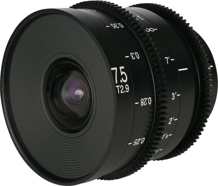 Actual product image Venus Optic Fixed Focal Length 7.5 mm T2.9 Zero-D S35 Cine Lens - E-Mount (Sony E)