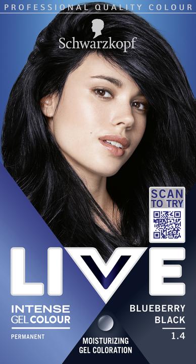 Image du produit Schwarzkopf Live Intense Gel Colour 1.4 Noir Myrtille (1.4)