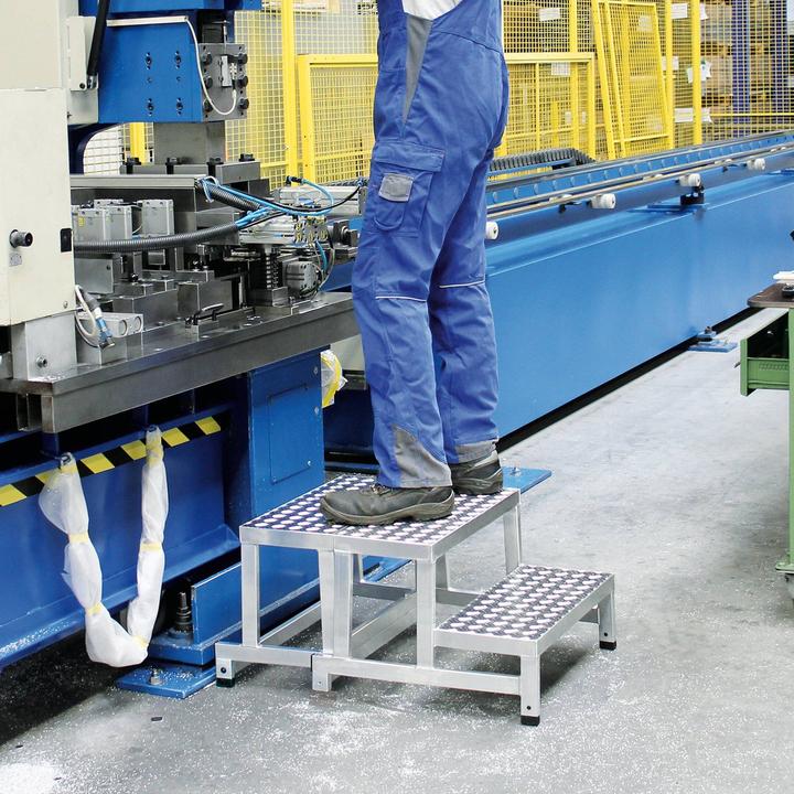 Produktbild Guenzburger Arbeitspodest modular Erweiterungsmodul 1 2. Stufe (33 cm)