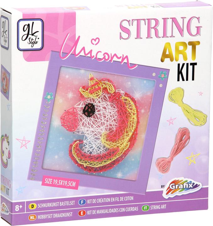 Produktbild Grafix String Art Set - Einhorn