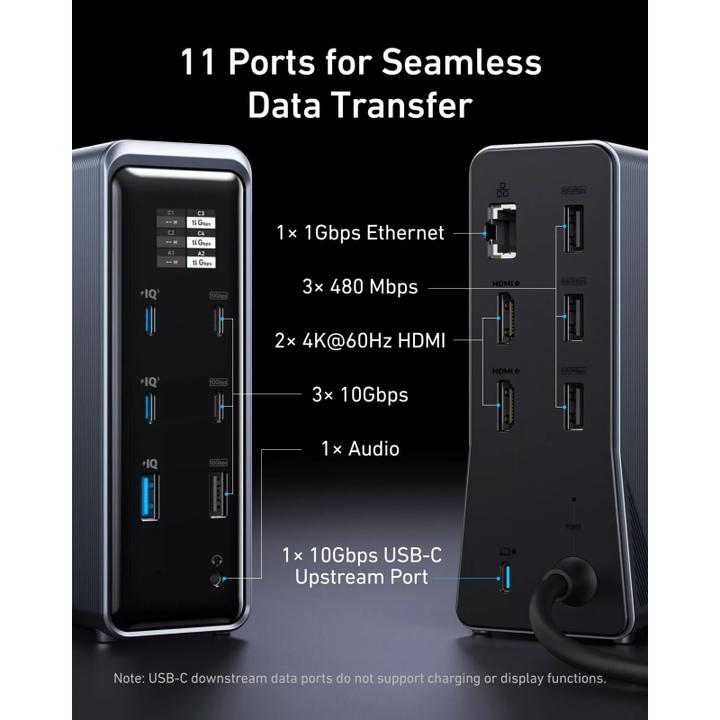 Productafbeelding Anker A83B63A1 (USB-A, 14 Havens)