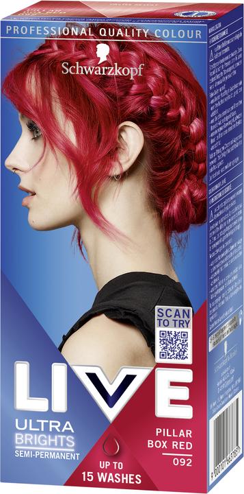 Produktbild Schwarzkopf Live Ultra Brights (92 Pillar Box Red)