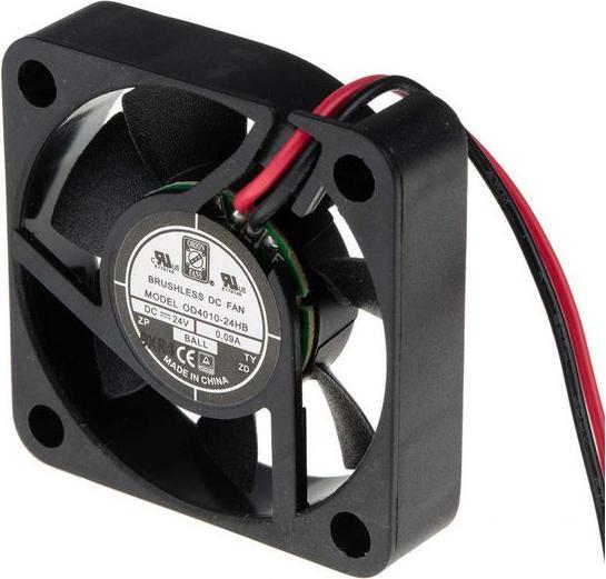 Immagine prodotto Rs Pro DC axial fan, 40x10mm 11.9cu.m/h 24V (40 mm)