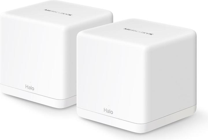 Actual product image Mercusys WL-Router Halo H1500X Home Mesh WiFi System 2-Pack