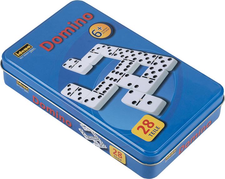 Immagine prodotto Idena Gioco del domino in scatola di metallo (Tedesco)