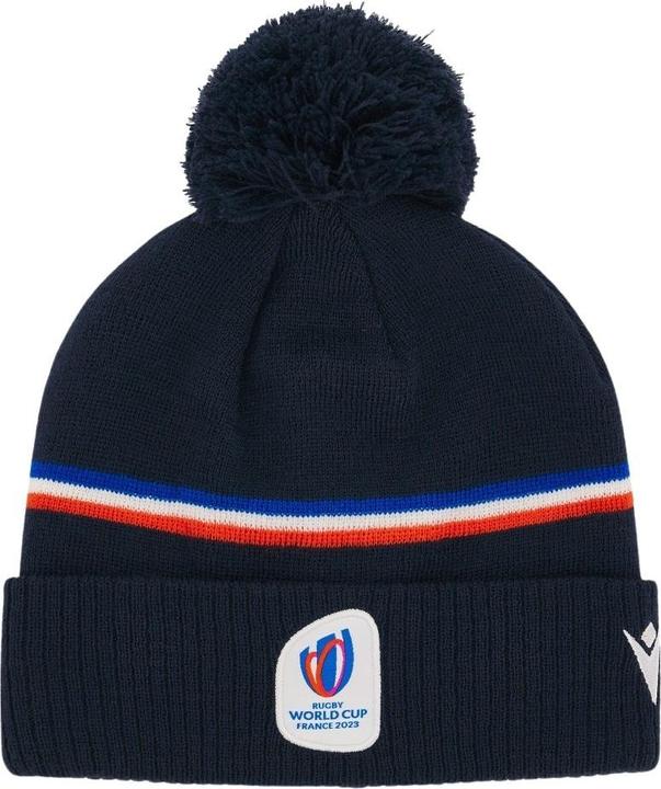 Actual product image Macron bonnet with popon acron rwc france 2023