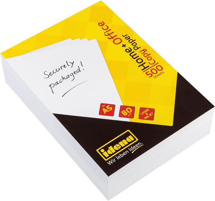 Actual product image Idena Copy Paper A5 80g white 500 sheets Home (80 g/m², A5)