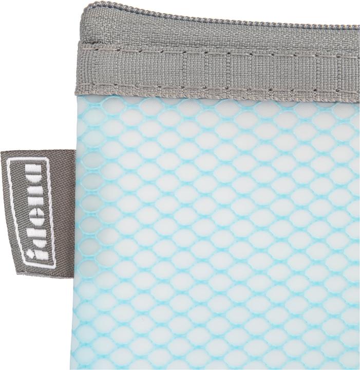 Produktbild Idena Reissverschlusstasche A4 Mesh blau (A4, 1 x)