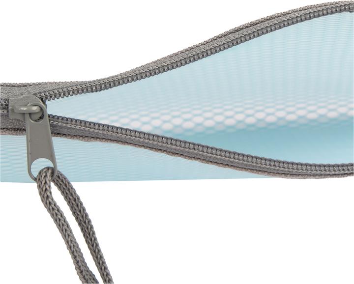 Produktbild Idena Reissverschlusstasche A4 Mesh blau (A4, 1 x)
