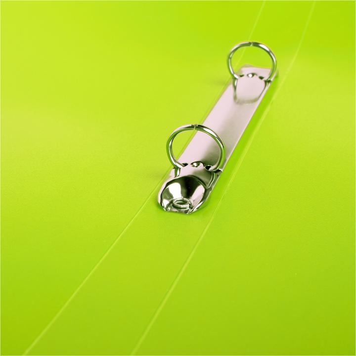 Immagine prodotto Idena Raccoglitore ad anelli A4 PP verde chiaro 20mm 2 anelli (A4, 20 mm, 1 Pezzo/i)