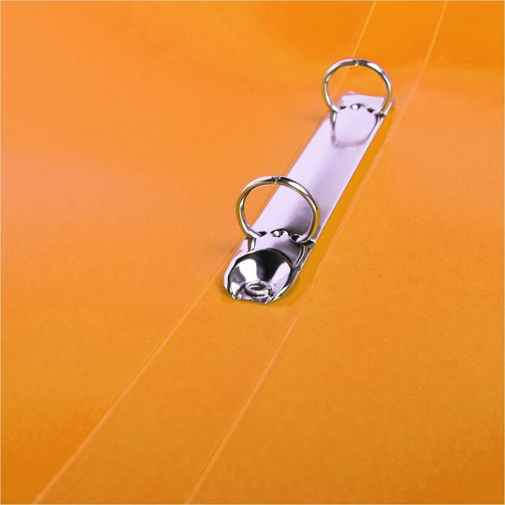 Produktbild Idena Ringbuch A4 PP orange 20mm 2 Ringe (A4, 20 mm, 1 Stück)