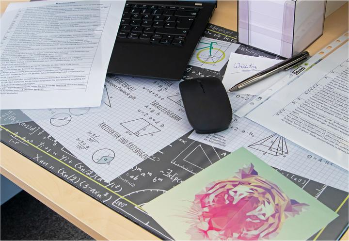 Actual product image Idena Desk pad PP 58,5x38,5cm Geometry
