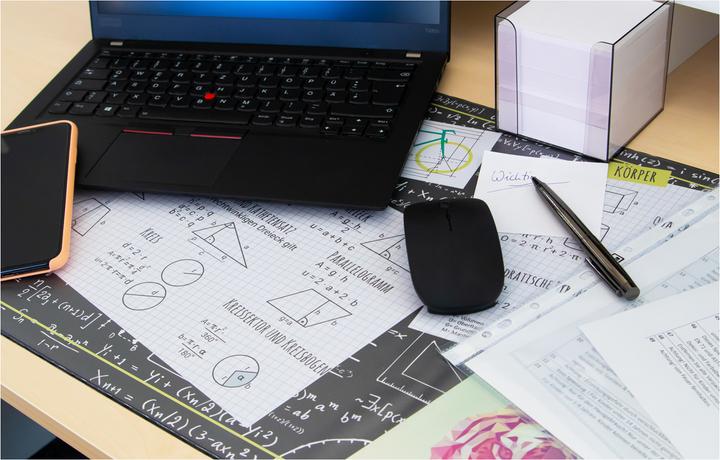 Actual product image Idena Desk pad PP 58,5x38,5cm Geometry