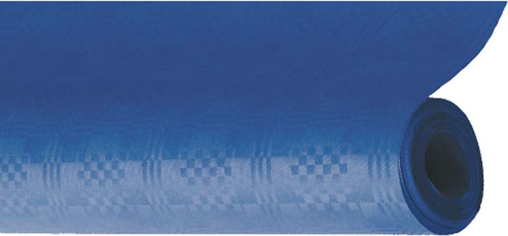 Produktbild Idena Damast Tischtuch 1x10m Rolle dunkelblau