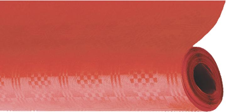 Produktbild Idena Damast Tischtuch 1x10m Rolle rot