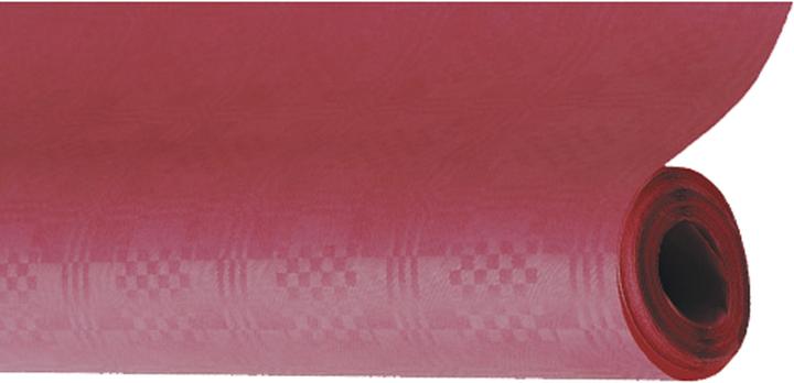 Actual product image Idena Damask Tablecloth 1x10m Roll bordeaux