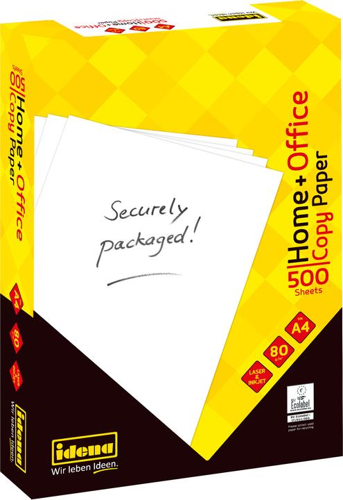 Produktbild Idena Kopierpapier A4 80g weiss 500 Blatt Home (80 g/m², 500 x, A4)
