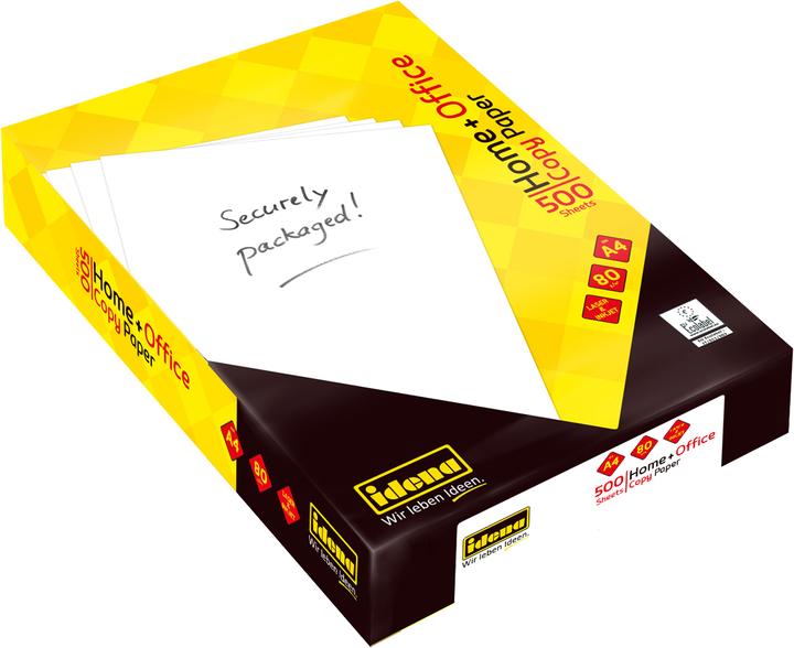 Produktbild Idena Kopierpapier A4 80g weiss 500 Blatt Home (80 g/m², 500 x, A4)