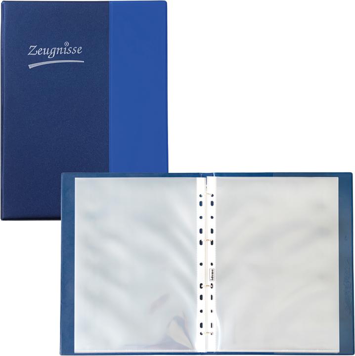 Image du produit Idena Cahier de notes A4 10 pochettes bleu (A4, 1 x)
