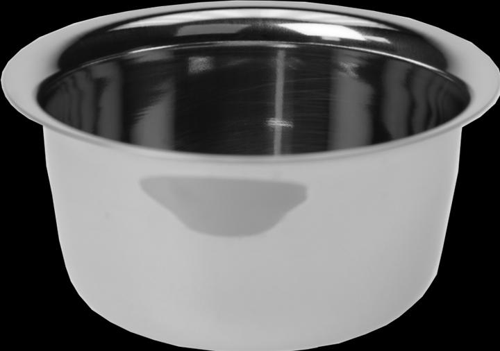 Produktbild Rasierschale, Metall, Silber, Höhe: 5 cm, Ø 9 cm