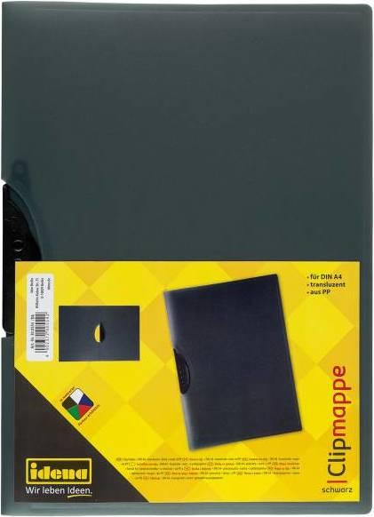 Actual product image Idena Clip folder A4 black PP translucent (A4, 1 x)