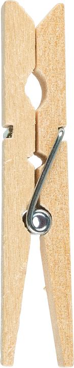 Immagine prodotto Idena Mollette per abiti 73 mm 24 pezzi in legno