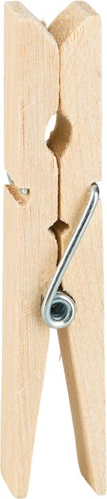 Immagine prodotto Idena Mollette per abiti 73 mm 24 pezzi in legno