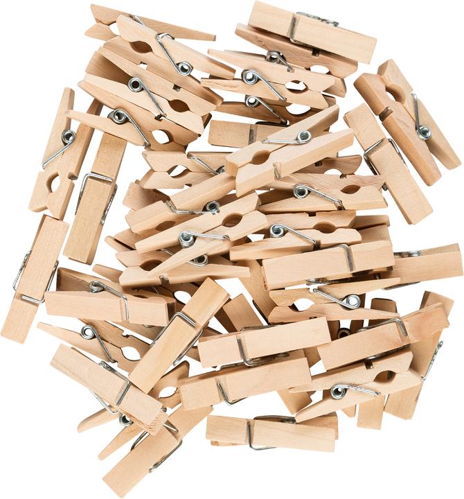 Actual product image Idena Clothes pegs 35mm 48 pieces made of wood