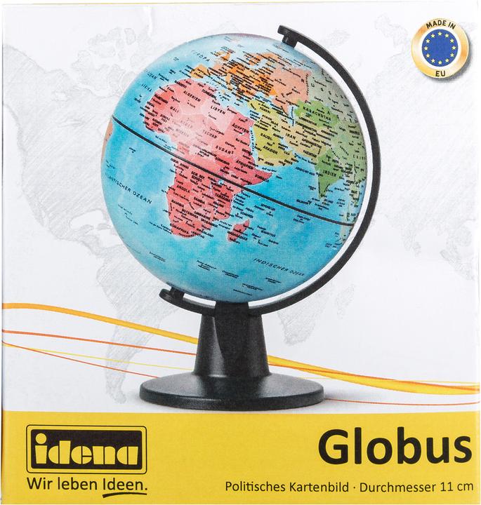 Actual product image Idena Globe Ø 11cm w. political map image (11 cm)