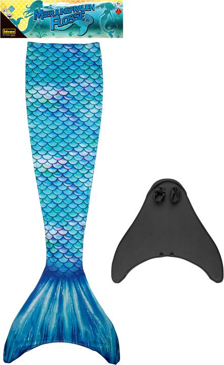 Actual product image Idena Mermaid fin size XS/S blue (XS/S)