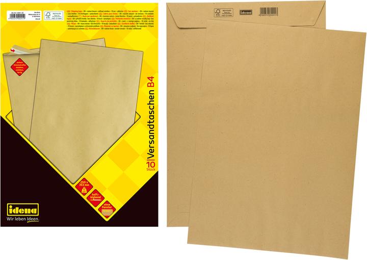 Actual product image Idena VT B4 brown 90g 10er hk o.F. FSC-Rec (10 x)